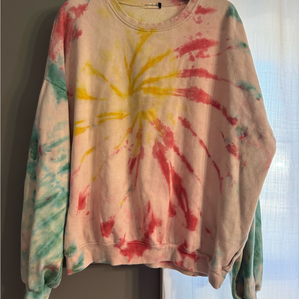 The Laundry Room Pastel Tie-Dye Top